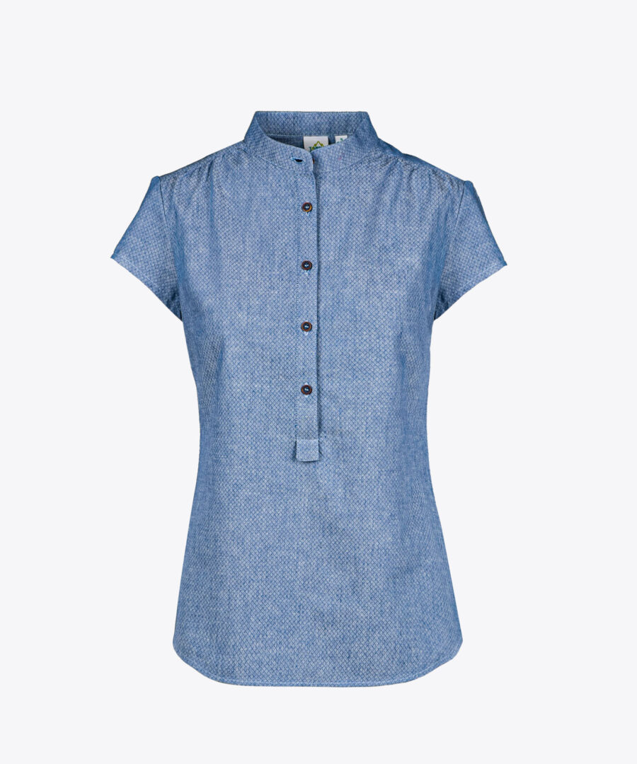 DIENTEN-D Damen Bluse kurzarm