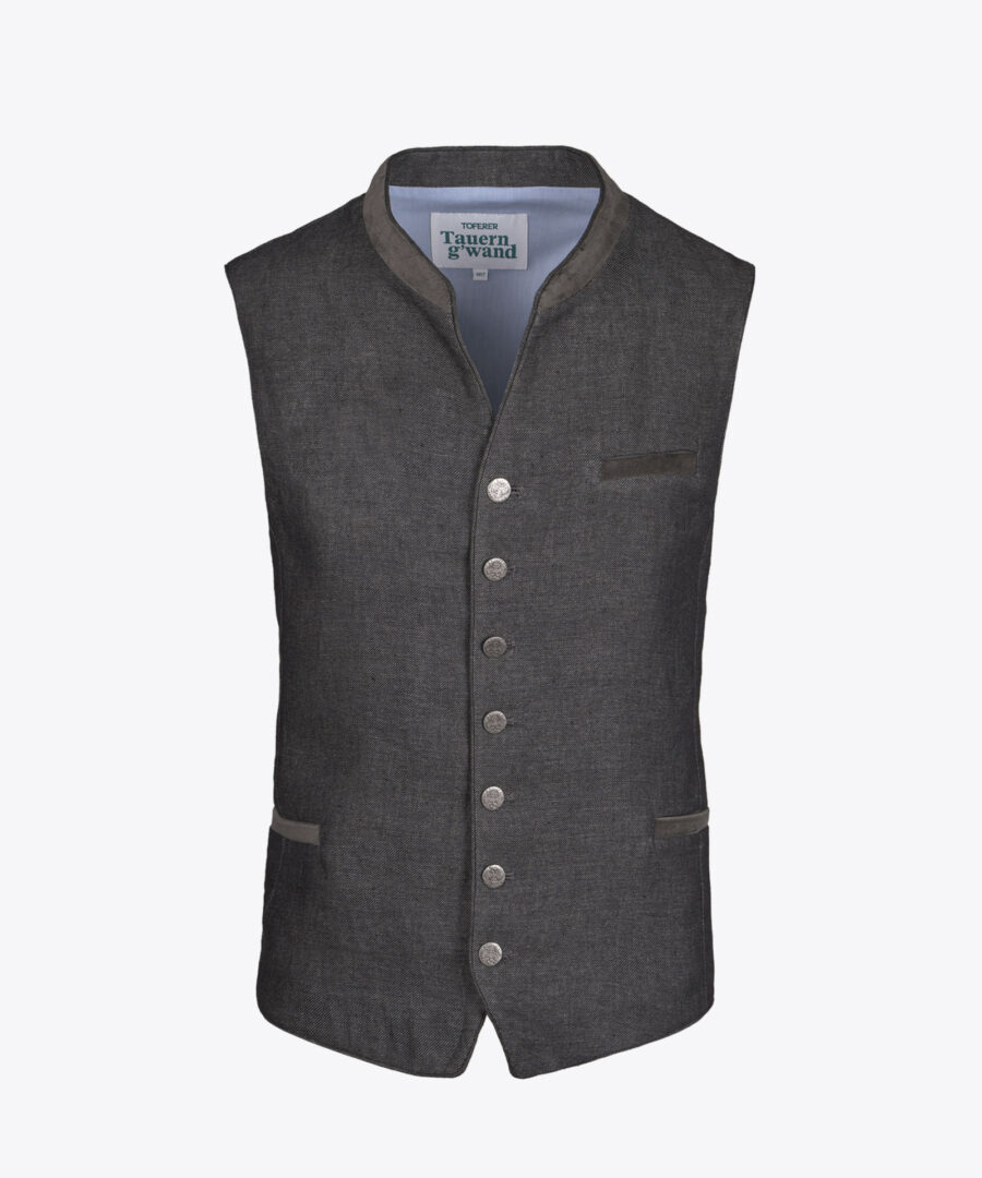 HOPFGARTEN-H Herren Leinen Gilet