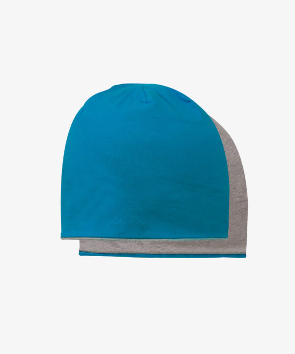 3049 Contrasting Jersey Wendebeanie