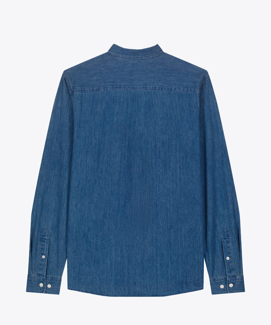 STWM967 Stanley Denim Shirt Herren Jeanshemd