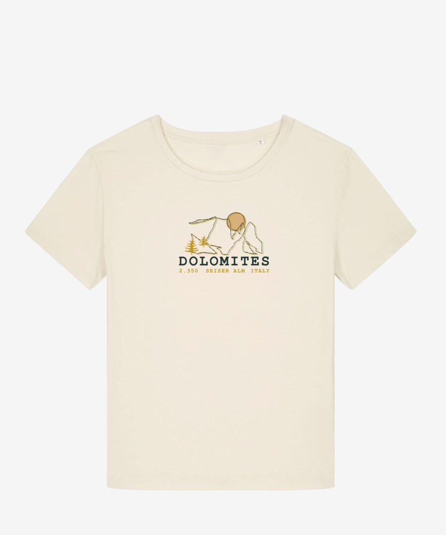 KK T-Shirt Typo Natural Raw 25-D